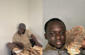 DCI officers arrest Forex Trader Onyango Tate with ksh 5 Million fake bank notes